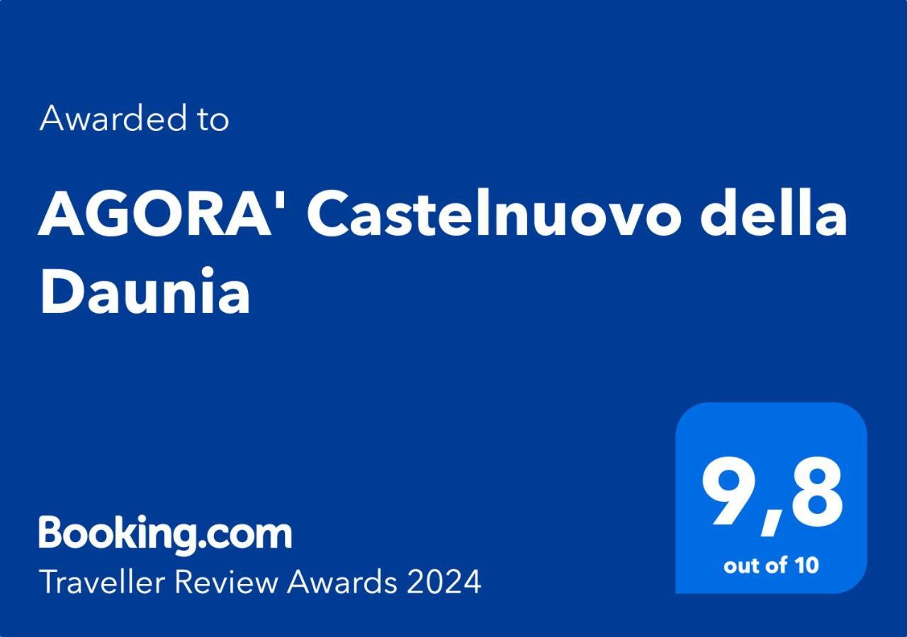 לינה וארוחת בוקר Agora' Castelnuovo Della Daunia מראה חיצוני תמונה